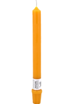 Pure Beeswax Candlestick - 9 Inch Base