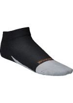 Sport Socks (Low Cut Height, Black, Med) - 1 Pair
