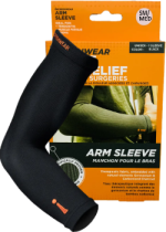 Unisex Arm Sleeve (Black, SM/Med) - 1 Sleeve