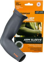 Unisex Arm Sleeve (Charcoal, LG) - 1 Sleeve