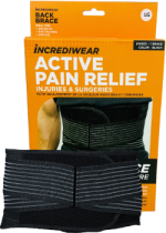 Unisex Back Brace (Black, LG) - 1 Brace