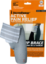 Unisex Left Hip Brace (Grey, 2XL) - 1 Brace