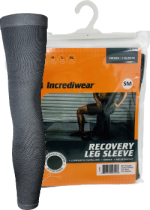 Unisex Leg Sleeve (Charcoal, SM) - 1 Sleeve