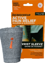 Unisex Wrist Sleeve (Grey, LG) - 1 Sleeve