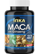 Maca With Ginseng For Men - 90 V-Caps