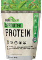 Iron Vegan Raw Sprouted Protein (Unflavoured) - 1kg