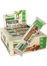 Iron Vegan Sprouted Protein (Peanut Chocolate Chip) - 12 x 62g Bars - Iron Vegan