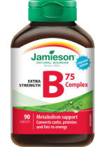 B Complex 75mg - 90 Caps - Jamieson