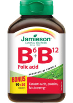 B-6 + B-12 And Folic Acid - 90 + 20 Tabs BONUS