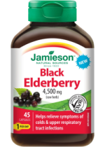 Black Elderberry 4,500mg - 45 Caps
