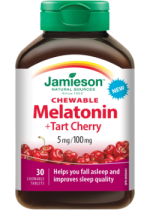 Melatonin + Tart Cherry 5mg/100mg - 30 Chew Tabs