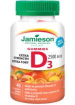 Extra Strength D3 2,500iu (Juicy Peach) - 45 Gummies