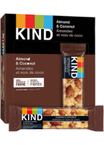 Almond & Coconut Bars - 12 x 40g