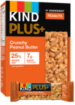Kind Plus+ Bars (Crunchy Peanut Butter) 12 x  50g