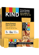 Honey Roasted Nuts & Sea Salt Bars - 12 x 40g