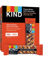 Peanut Butter Dark Chocolate Bars - 12 x 40g