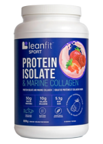 Protein Isolate & Marine Collagen (Strawberry Raspberry) - 828g