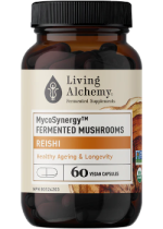 Mycosynergy Fermented Mushrooms Reishi - 60 V-Caps