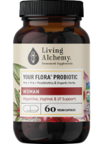 Your Flora Probiotic Woman (Digestive Vaginal & UT Balance) - 60 V-Caps