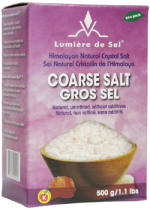 Himalayan Salt (Coarse Grind) - 500g Box