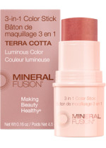 3-In-1 Color Stick (Terra Cotta-Peach With Shimmer) - 5g