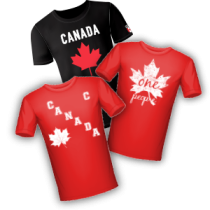 1 Men's Large-Canada T-Shirt (Misc. Style & Colour)