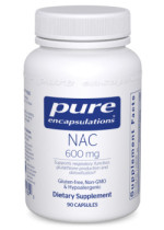 NAC (N-Acetyl-L-Cysteine) 600mg - 90 V-Caps