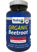 Organic Beetroot 1400mg - 75 V-Caps 