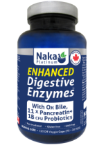 Enhanced Digestive Enzymes With Ox Bile - 120 V-Caps