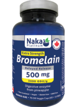 Extra Strength Bromelain 500mg - 75 V-Caps