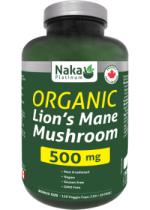 Lion's Mane Mushroom (Organic) 500mg - 150 V-Caps