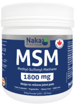 MSM (Methyl-Sulfonyl-Methane) 1,800mg - 300g