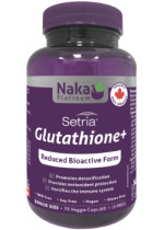 Platinum Setria Glutathione+ - 75 V-Caps