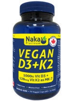 Vegan D3 + K2 - 75 V-Caps