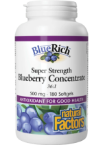 BlueRich Super Strength 500mg - 180 Softgels