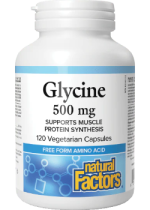 Glycine 500mg - 120 V-Caps