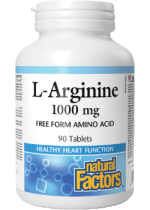L-Arginine 1,000mg - 90 Tabs