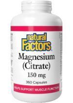 Magnesium Citrate 150mg - 360 Caps