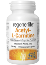 Regenerlife Acetyl-L-Carnitine 500mg - 90 V-Caps