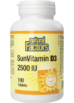SunVitamin D3 2,500iu - 100 Tabs