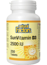 SunVitamin D3 2,500iu - 250 Tabs