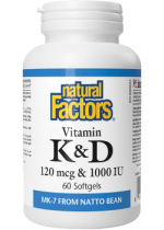 Vitamin K + D - 60 Softgels