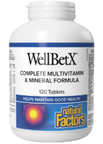 WellBetX Complete Diabetic Multivitamin Mineral - 120 Tabs