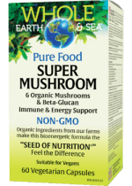 Whole Earth & Sea Pure Food Super Mushroom - 60 V-Caps