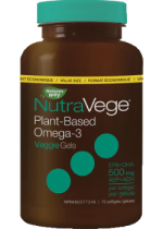 Nutra Vege Omega-3 Plant-Based (Fresh Mint) - 75 Softgels