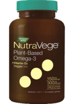 Nutra Vege Plant-Based Omega-3 + Vitamin D (Fresh Mint) - 30 Softgels
