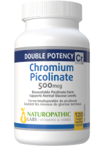 Chromium Picolinate 500mcg - 120 V-Caps