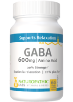 GABA 600mg - 60 V-Caps