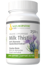 Milk Thistle (Organic) 250mg 80% Sylmarin - 60 V-Caps 