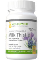 Milk Thistle (Organic) 250mg 80% Sylmarin - 60 V-Caps 